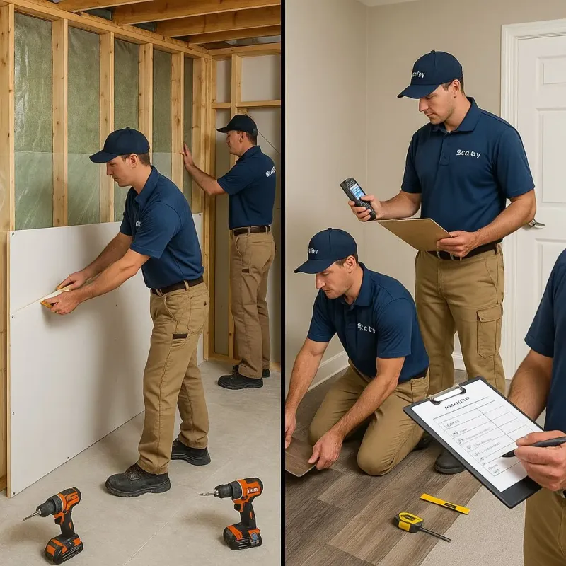 Repairs and Reconstruction process in Chevy Chase Heights, PA